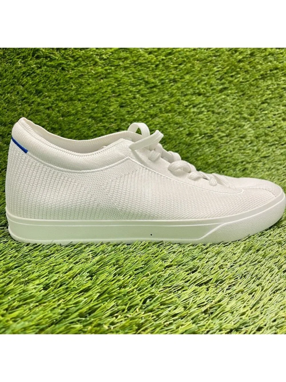 Rothy's The Lace Up Womens Size 11 White Athletic Running Walking Shoes Sneakers